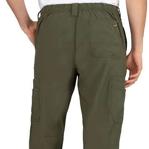 COPY - COPY - Perflex Men's Scrub Pants, Green, Small - Picture 2 of 6